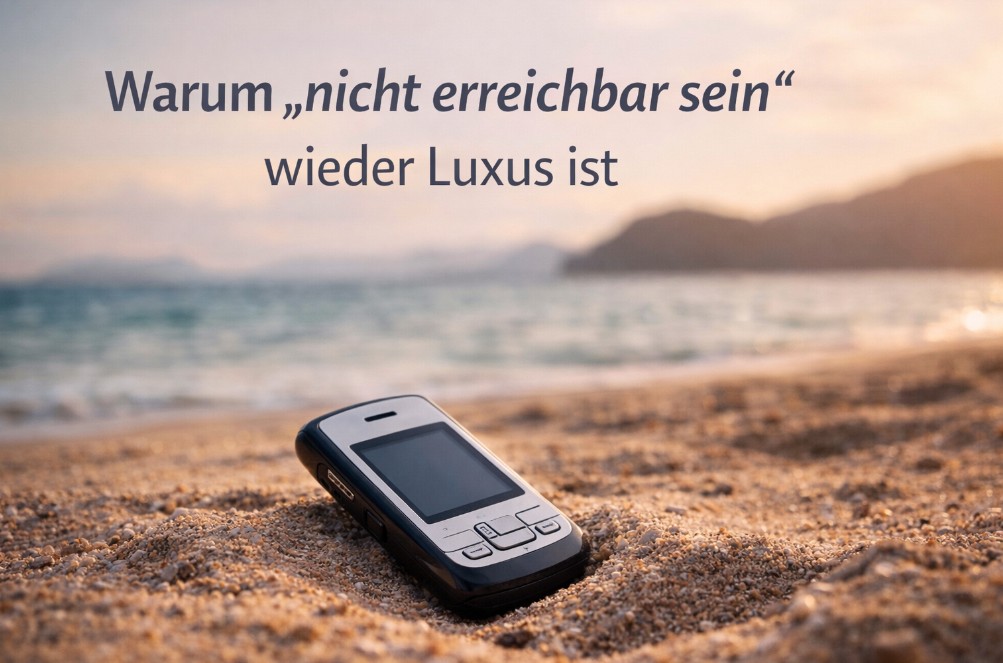 Warum „nicht erreichbar sein“ wieder Luxus ist