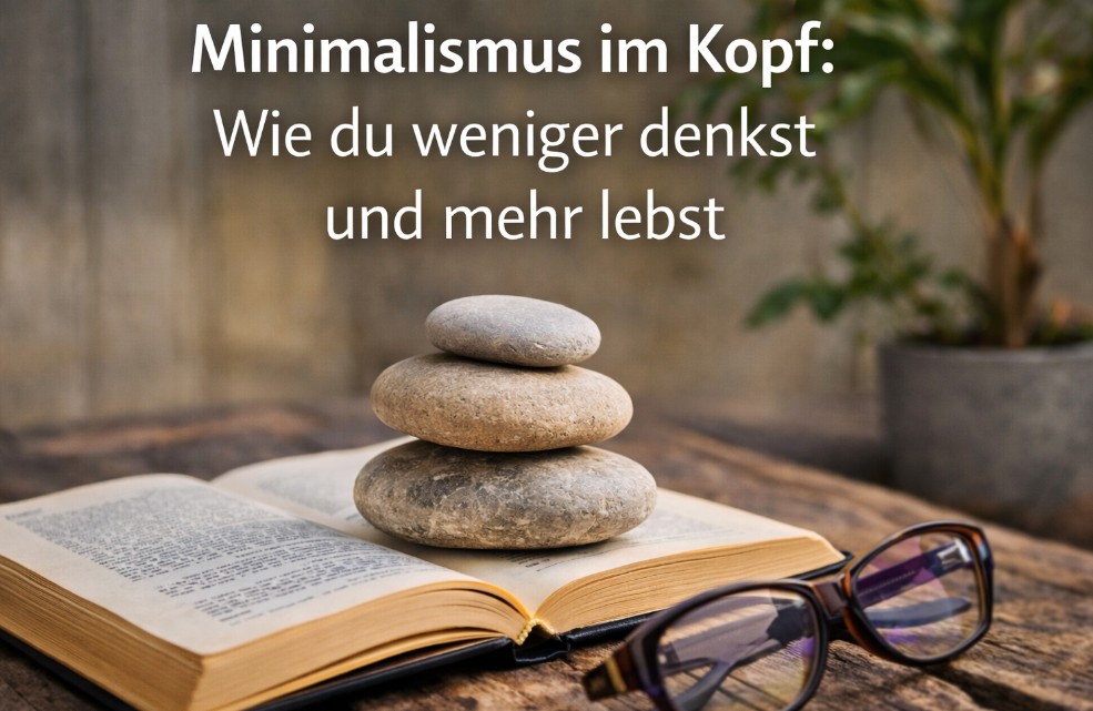 Minimalismus im Kopf: Wie du weniger denkst und mehr lebst