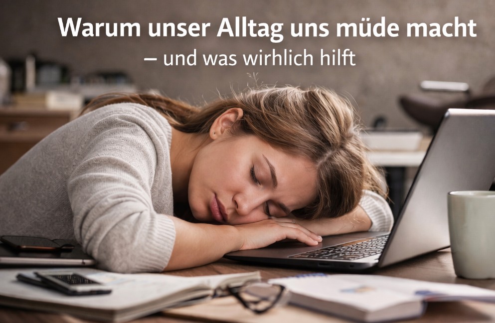 Warum unser Alltag uns müde macht – und was wirklich hilft