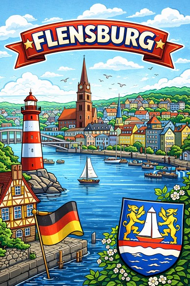 Die nördlichste Stadt Deutschlands – Flensburg