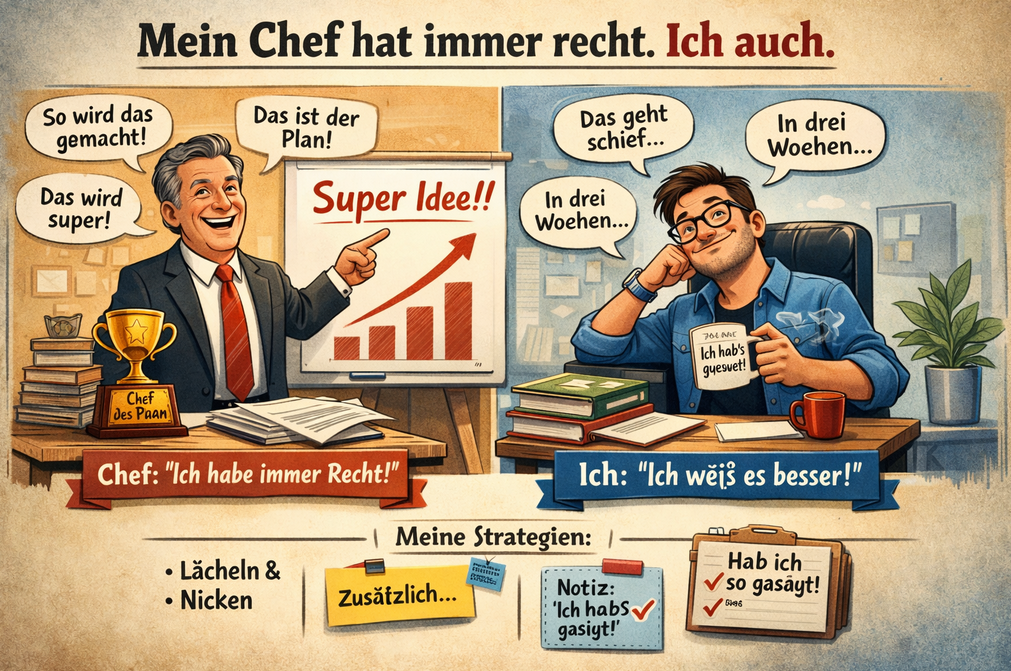 Mein Chef hat immer recht