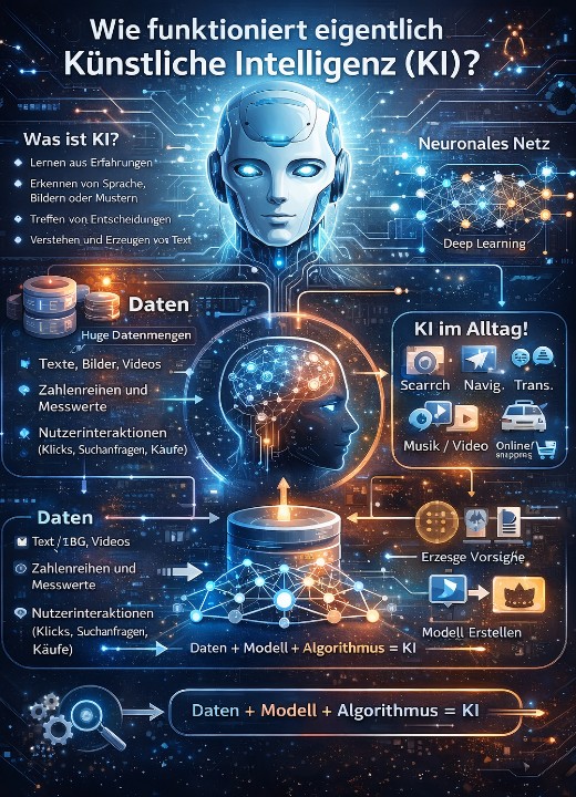 Wie funktioniert eigentlich Künstliche Intelligenz (KI)?