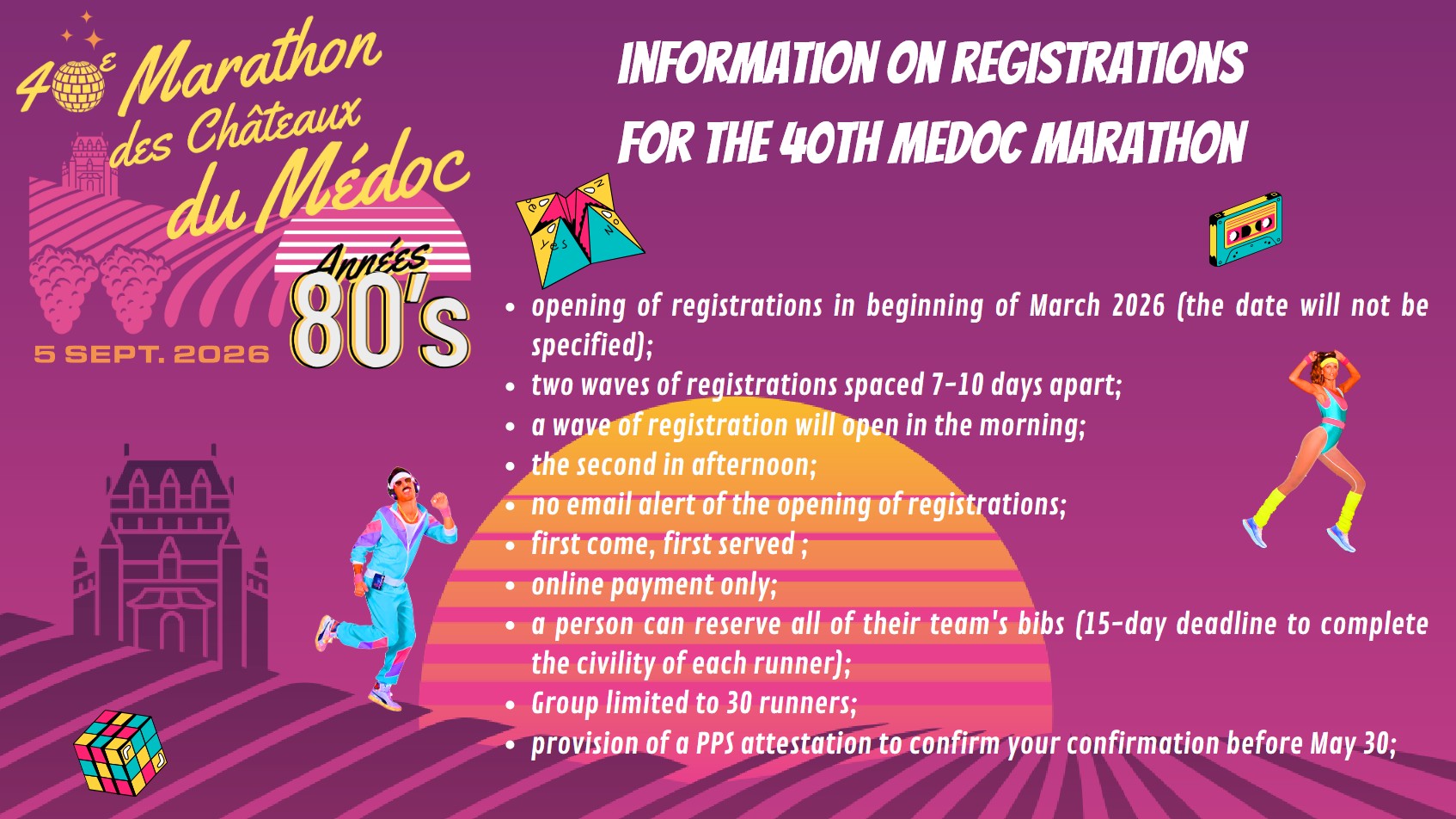 🍷🏃‍♂️ Marathon du Médoc