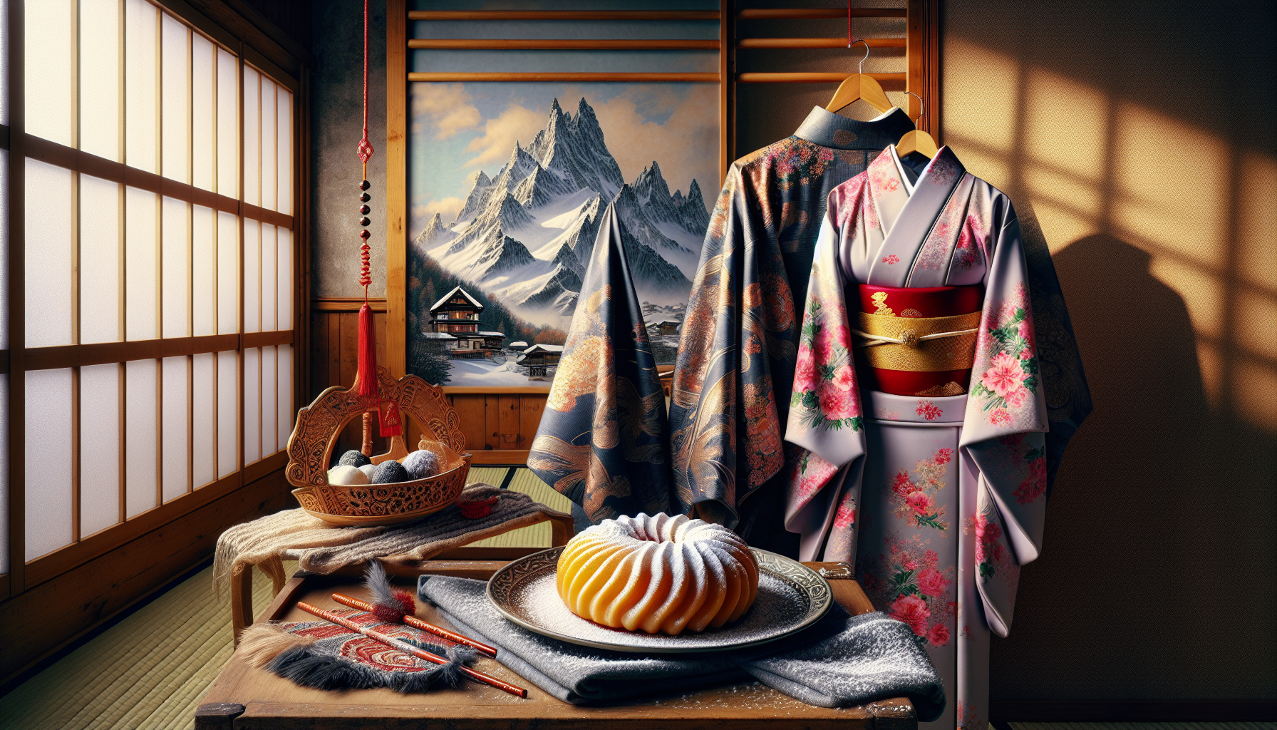 Zwischen Kimono und Krapfen: Neujahrstraditionen in Japan und Österreich im Vergleich