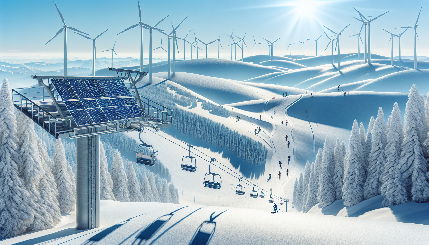 Nachhaltigkeit auf der Piste: Wie Skigebiete grüner werden