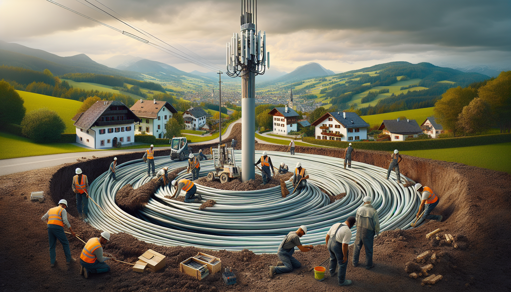 Glasfaserausbau in Österreich: Ein steiniger Weg mit großem Potenzial