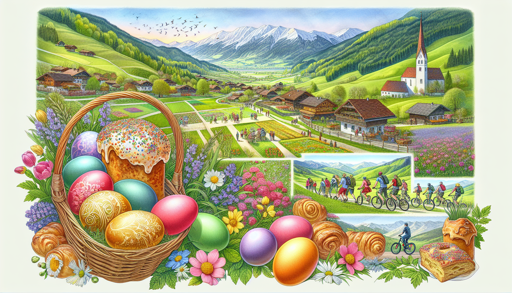 Gesunde Ostertraditionen in Österreich: Genuss und Bewegung im Einklang
