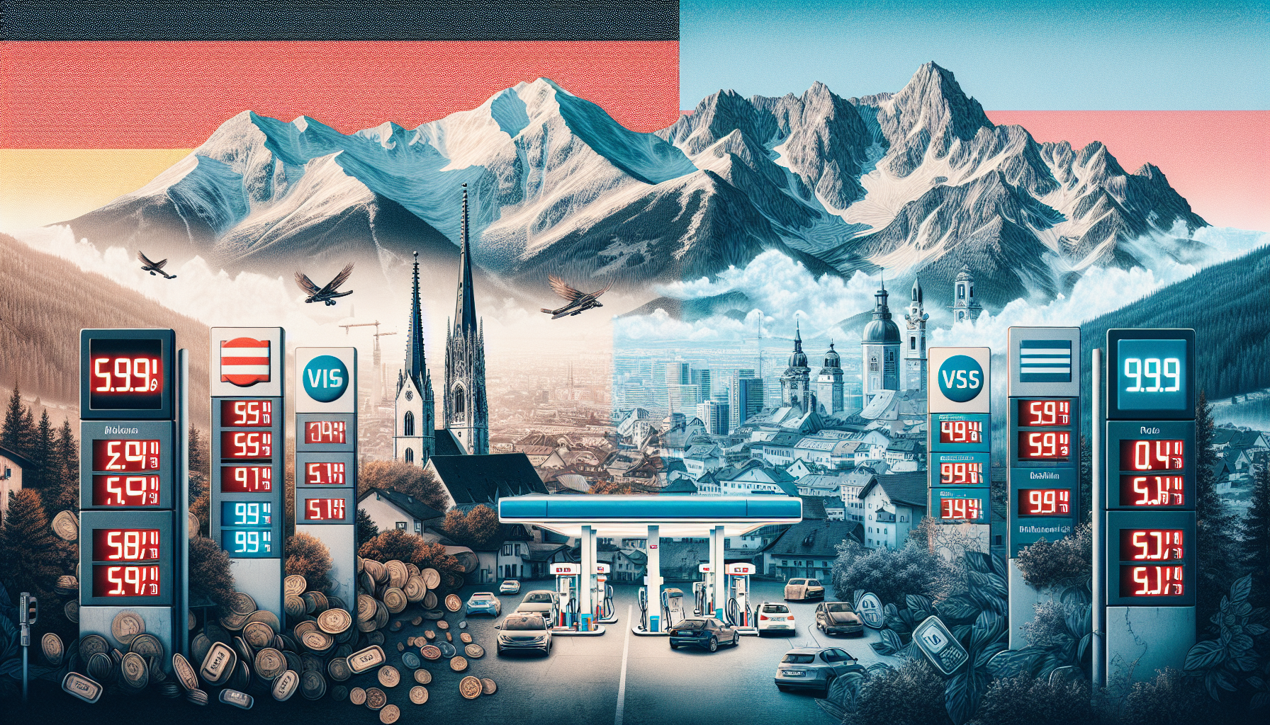 Spritpreise im Fokus: Wie Österreich und Deutschland gegen hohe Kosten kämpfen