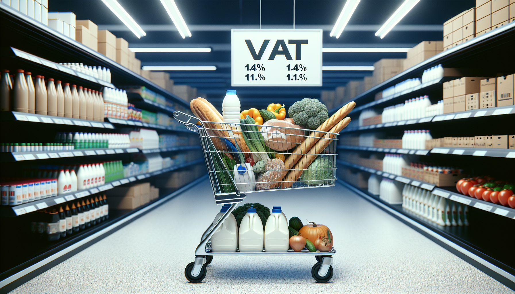 Mehrwertsteuersenkung auf Grundnahrungsmittel: Ein Rettungsanker für das Haushaltsbudget?