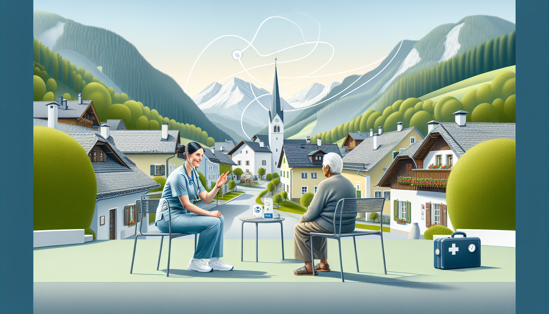 Gesundheit fördern: Wie Gemeindepflege in Österreich Leben verbessert