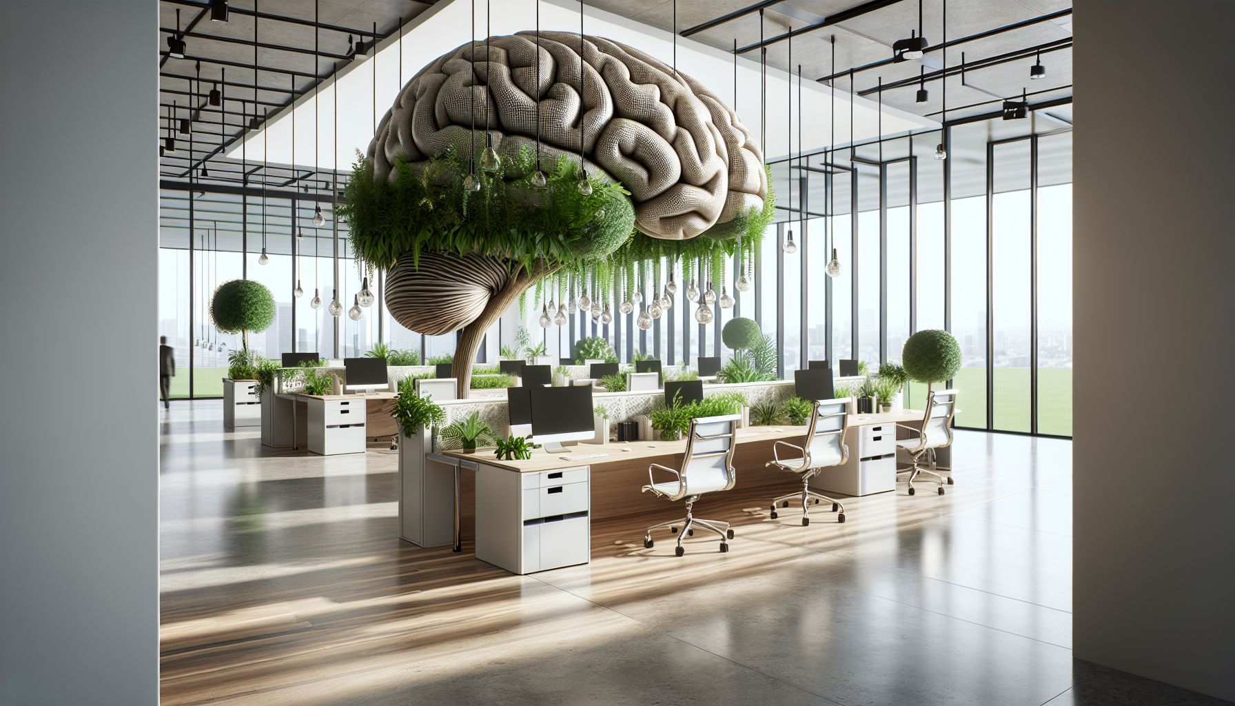 Kluge Köpfe im Büro: Wie Ihr Job Ihre Hirngesundheit fördern kann