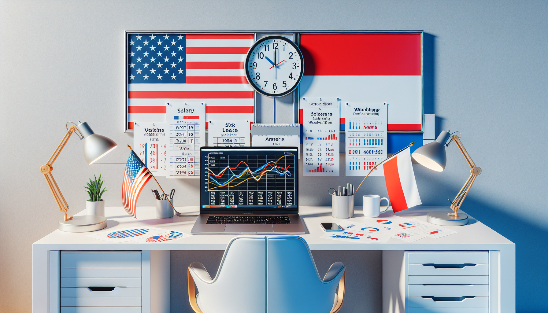 Krankmeldung und Lohn: Was Österreich von den USA unterscheidet